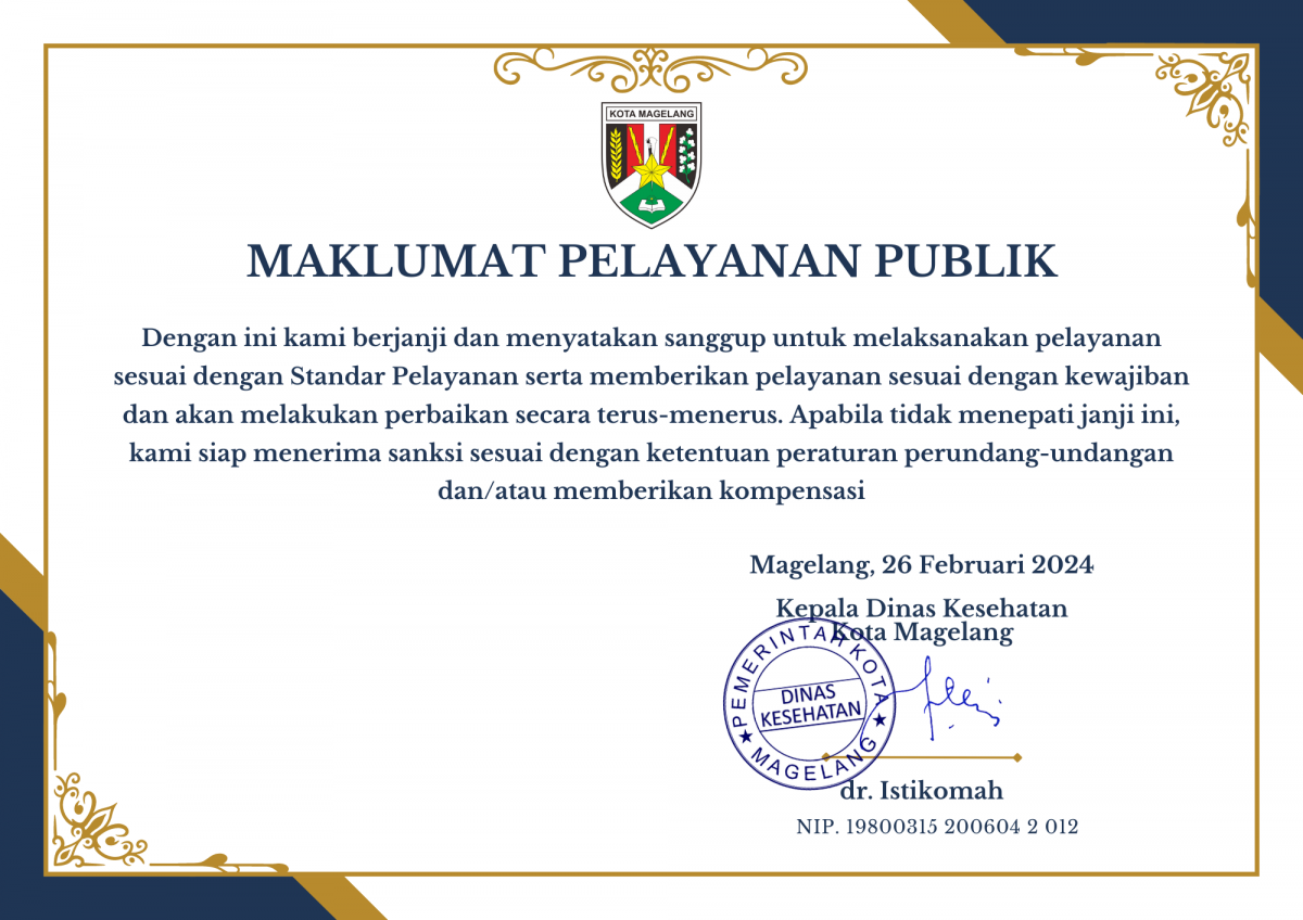 Maklumat Pelayanan